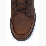 Кожаные ботинки Skechers коричневого цвета