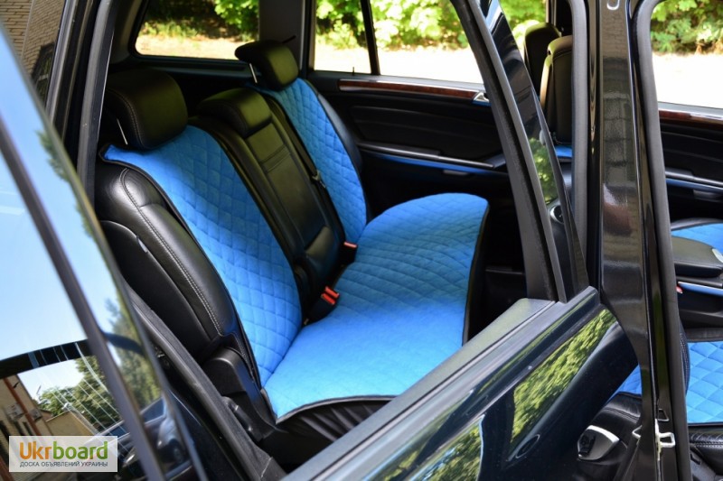 Фото 3. Чехлы на сиденья автомобиля. Полный комплект. Синий цвет