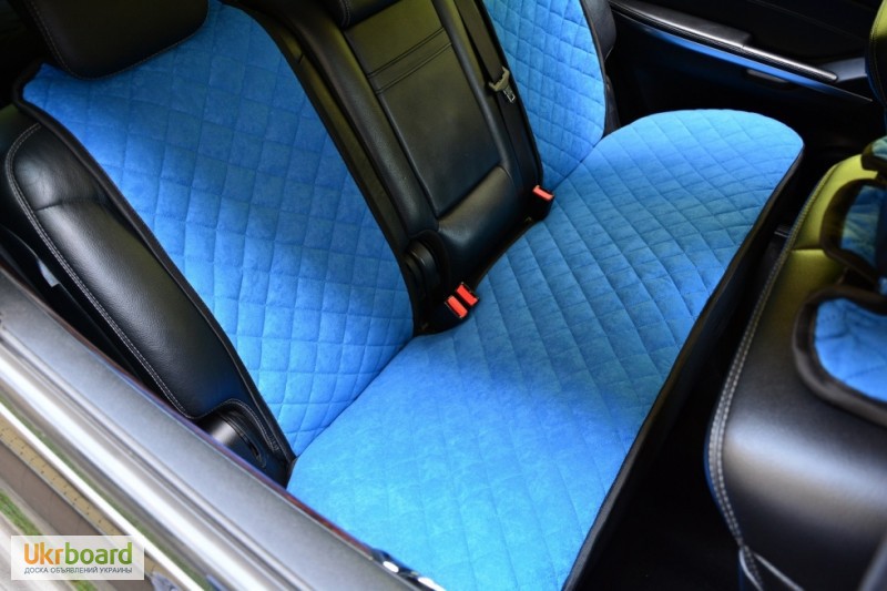Фото 6. Чехлы на сиденья автомобиля. Полный комплект. Синий цвет