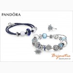 Оригинал шарм PANDORA голубой кристалл 791722NBS