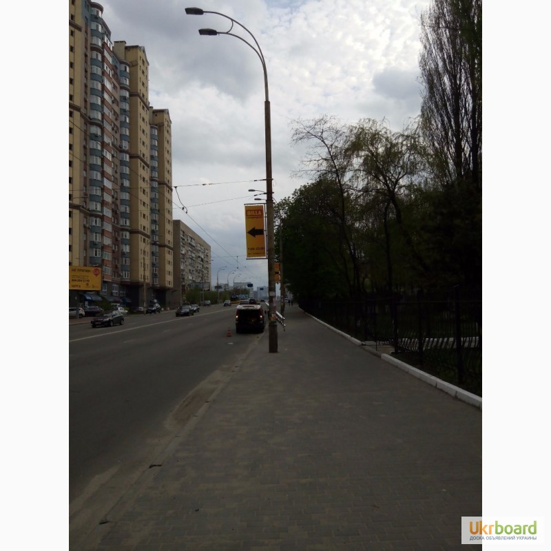 Фото 2. Реклама на столбах аренда холдеров Украина