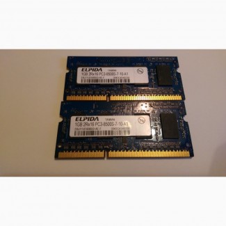 Elpida 1GB DDR3 PC3-8500S 1066MHz Laptop Memory Ram EBJ11UE6BBS0-AE-F