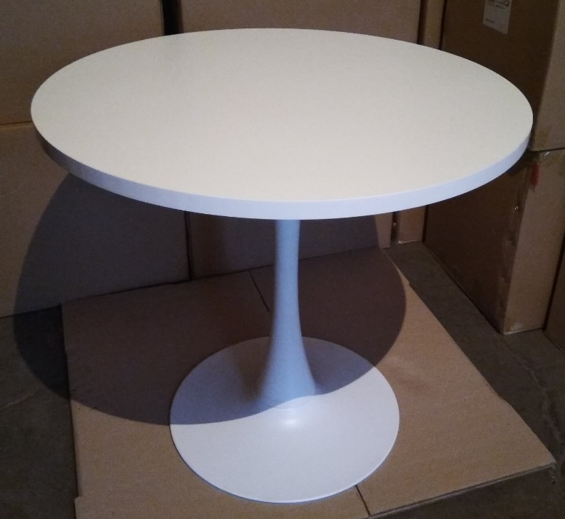 Белый Стол Оливия стол Агис диаметр 80см