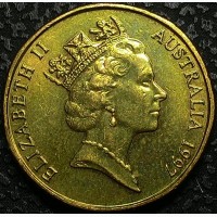 Австралия 1 доллар 1997 год ОТЛИЧНОЕ СОСТОЯНИЕ