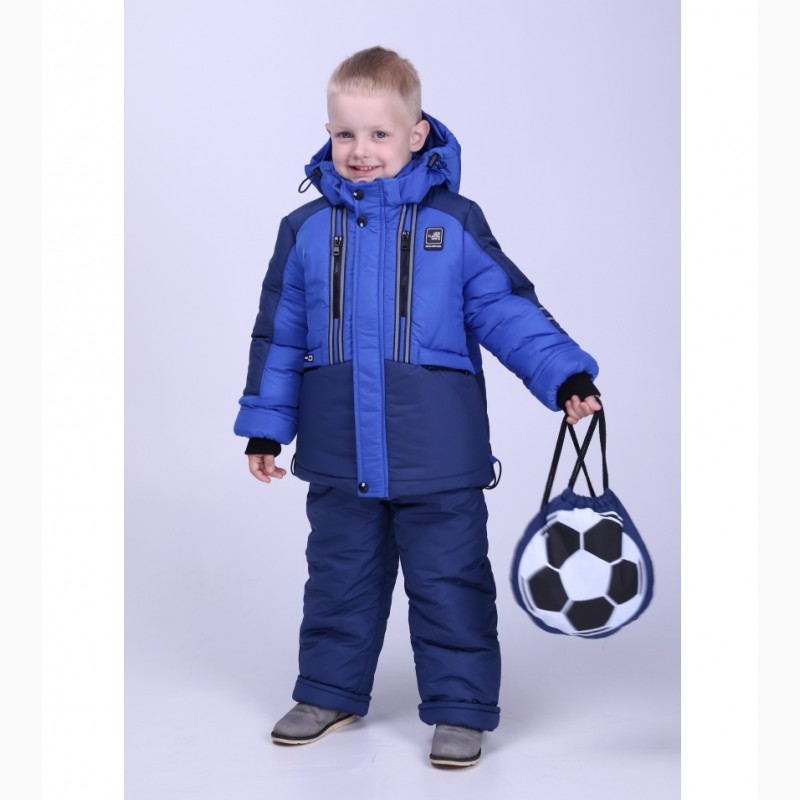 Фото 5. Детские зимние очень тёплые комбинезоны с рюкзаком для мальчиков 2-6 лет