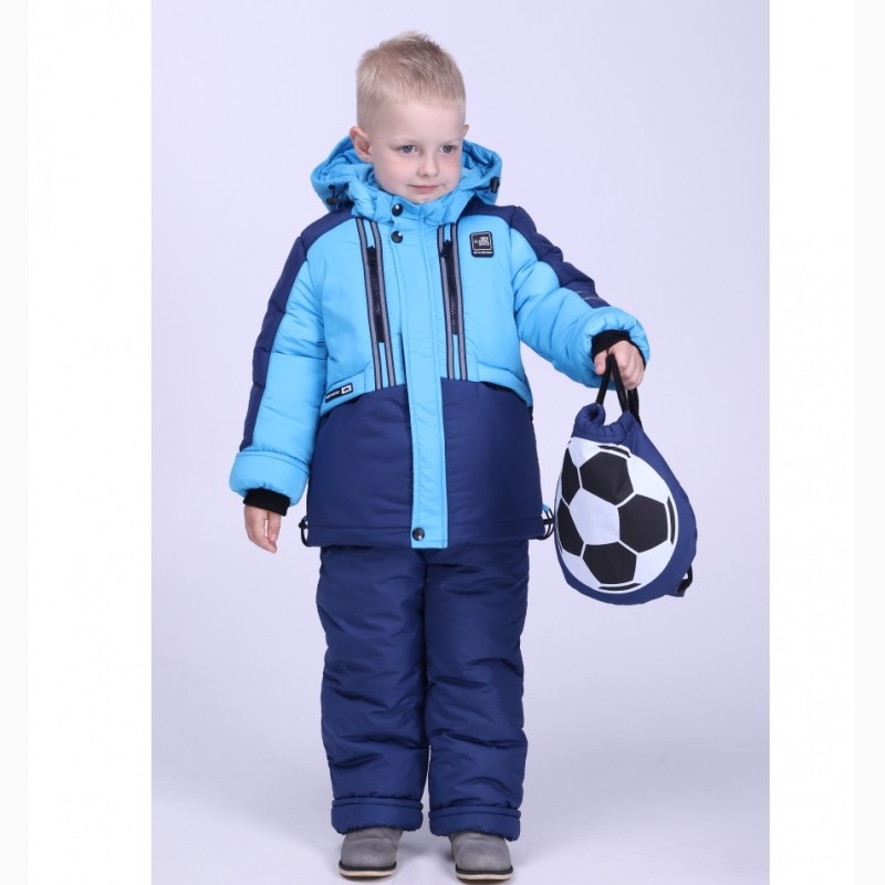 Фото 8. Детские зимние очень тёплые комбинезоны с рюкзаком для мальчиков 2-6 лет