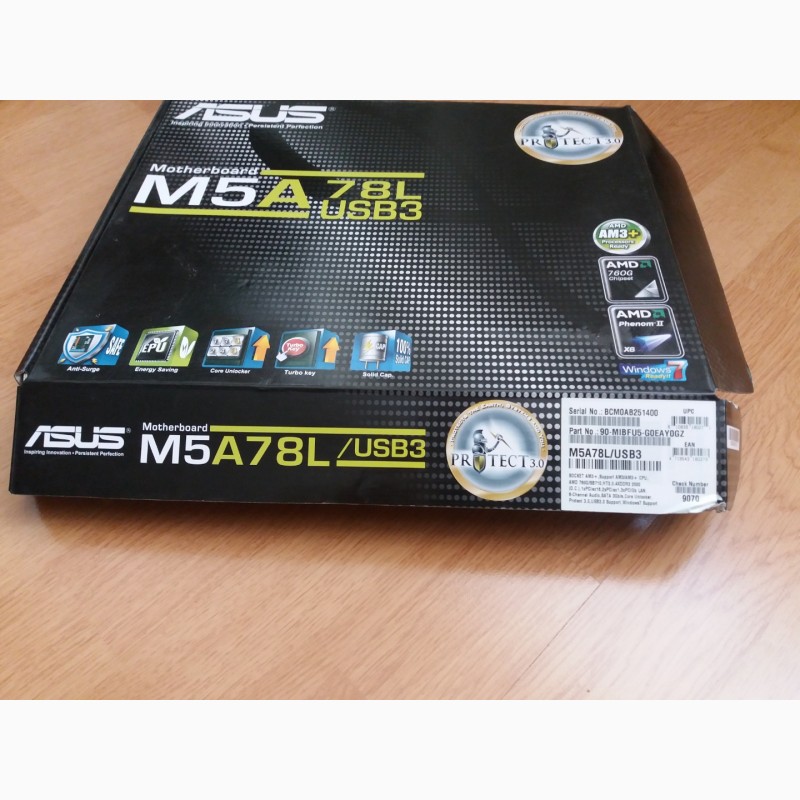 Фото 2. Материнская плата ASUS M5A78L-USB3 AMD AM3+ FX /Phenom II/Athlon 100 Series Processors
