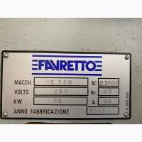 Шлифовальный станок - FAVRETTO MC 130 1500 x 750 x 650 мм 6284 = Mach4metal