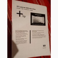 МФУ лазерный HP LaserJet 3050 Отличный! Чипов нет
