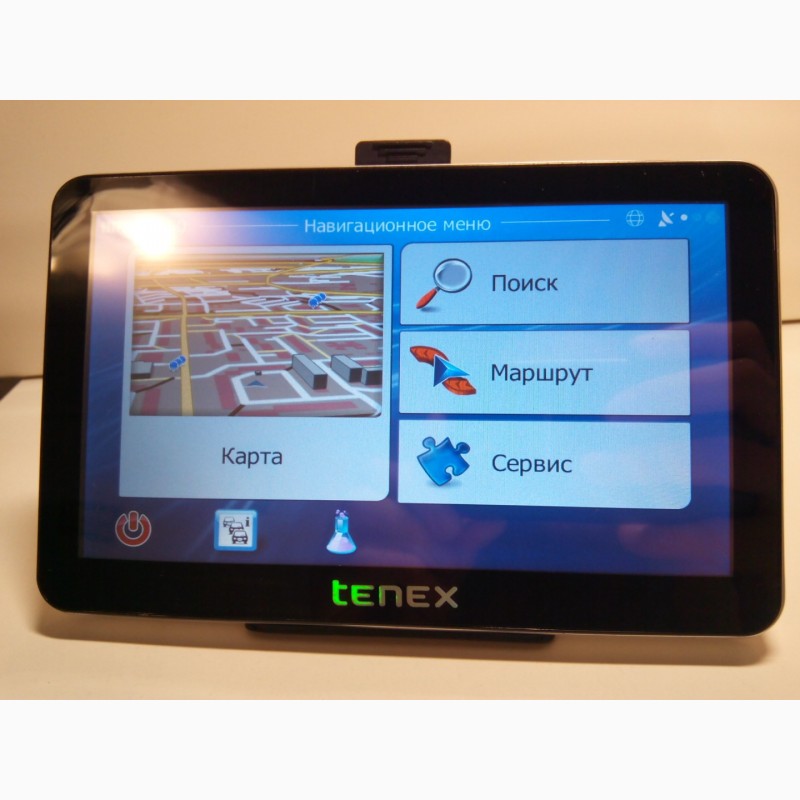 Фото 5. GPS навигатор Tenex, с программой IGO Truck! Обновленные карты