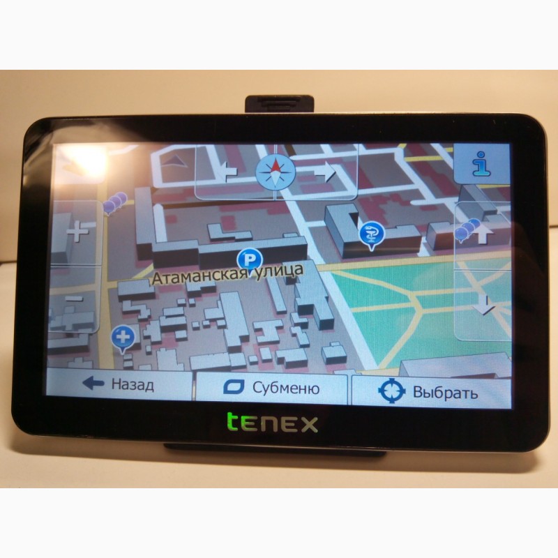 Фото 6. GPS навигатор Tenex, с программой IGO Truck! Обновленные карты
