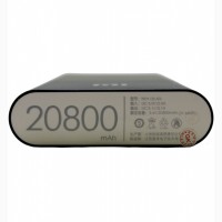 Аккумулятор Power Bank 20800 Black Зарядное устройство, батарея
