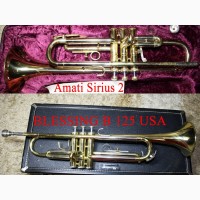 Музичні труби-Amati, king, Conn, Blessing, Selmer Bundy, Yamaha, Holton і ін Trumpet