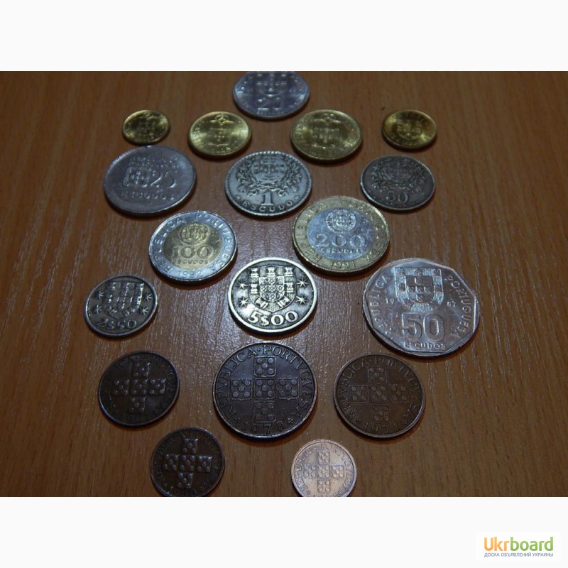 Фото 4. Монеты португалии разных периодов! 18шт
