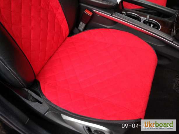 Фото 4. Чехлы на сиденья автомобиля. Полный комплект. Красный цвет
