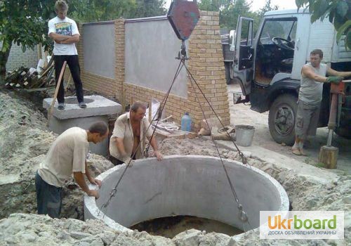 Фото 3. Копка канализации. Выгребная яма под ключ Одесса