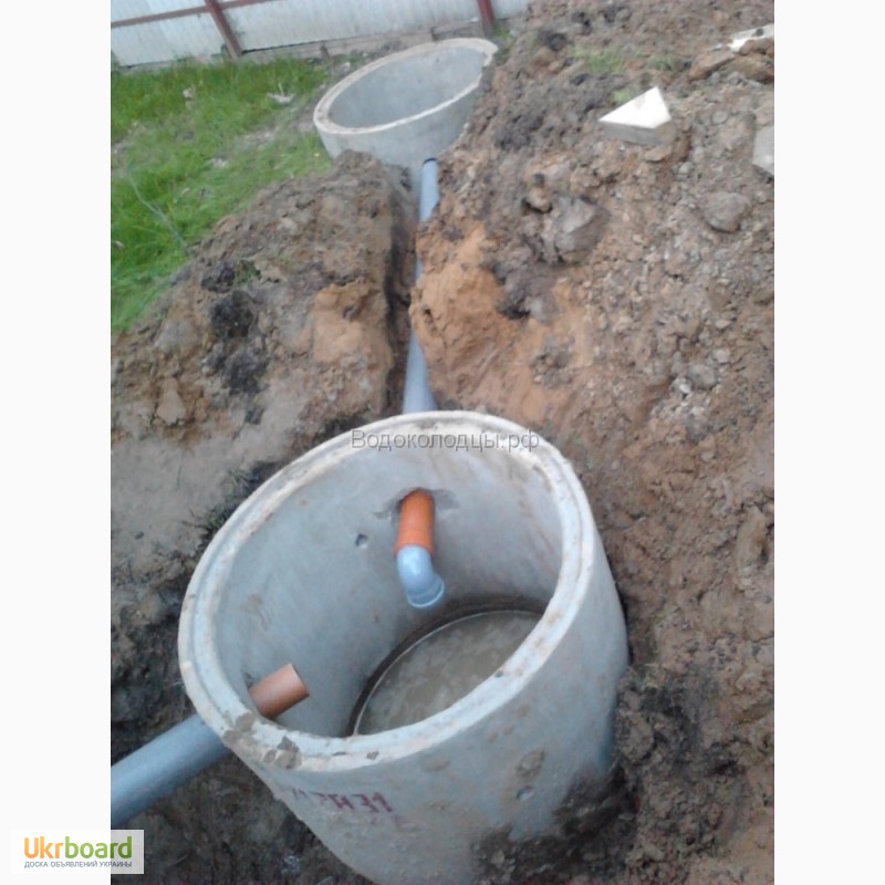 Фото 5. Копка канализации. Выгребная яма под ключ Одесса