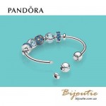 Pandora браслет Открытый браслет-бангл MOMENTS 596477