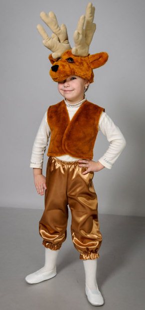Детский карнавальный костюм Оленя 2-6 лет