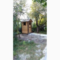 Деревянный туалет ( дачный ) 1 + БИО