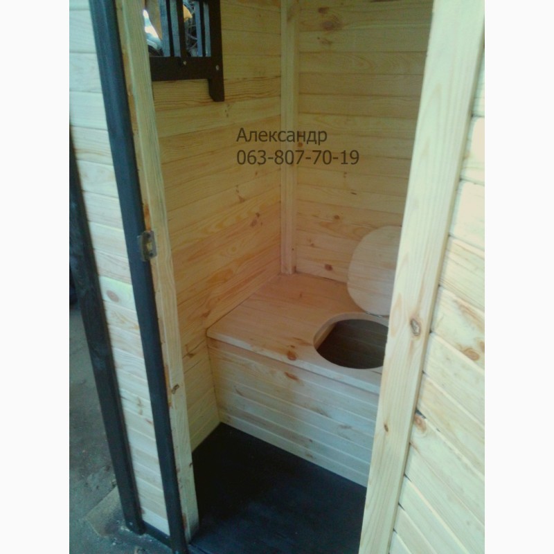 Фото 5. Деревянный туалет ( дачный ) 1 + БИО