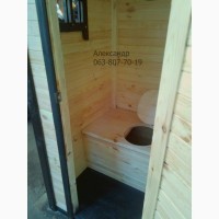 Деревянный туалет ( дачный ) 1 + БИО