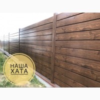 Металева огорожа - паркан від українського виробника Наша Хата