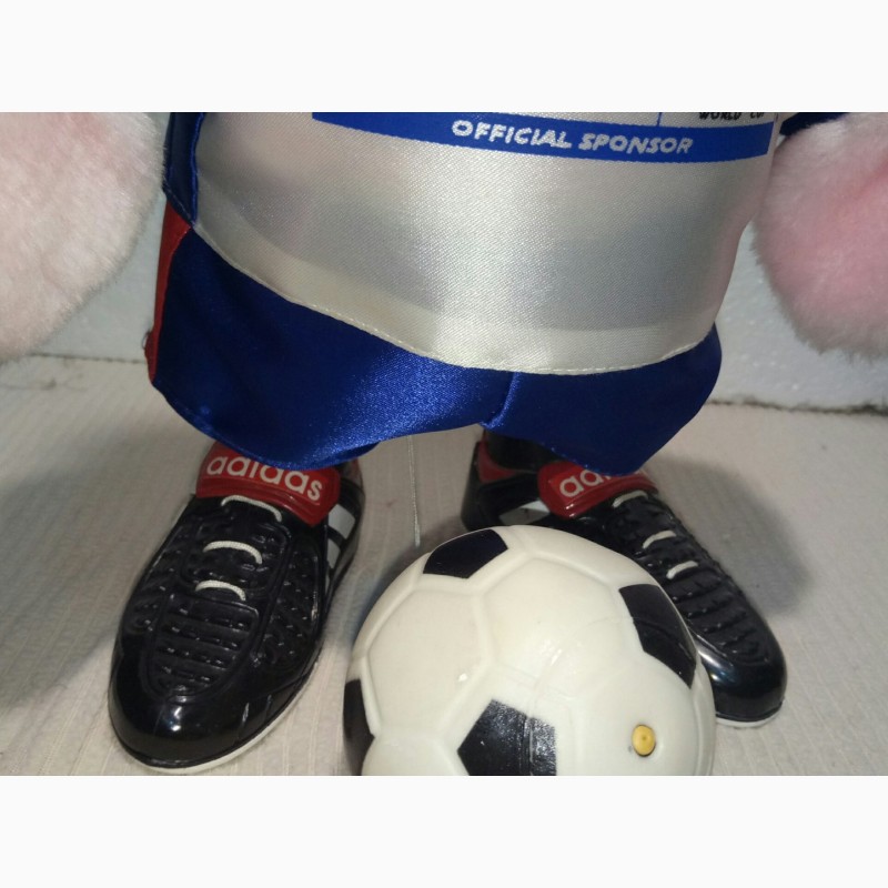 Фото 10. Заяц Duracell с мячем ЧМ по футболу во Франции 1998. 35 см. Ексклюзив