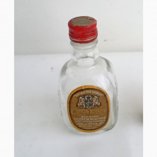 Винтажная коллекционная мини-бутылка 30мл (пустая) 3