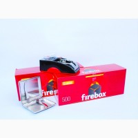 Набор для набивки сигаретных гильз: FireBox, электрическая машинка Gerui, портсигар