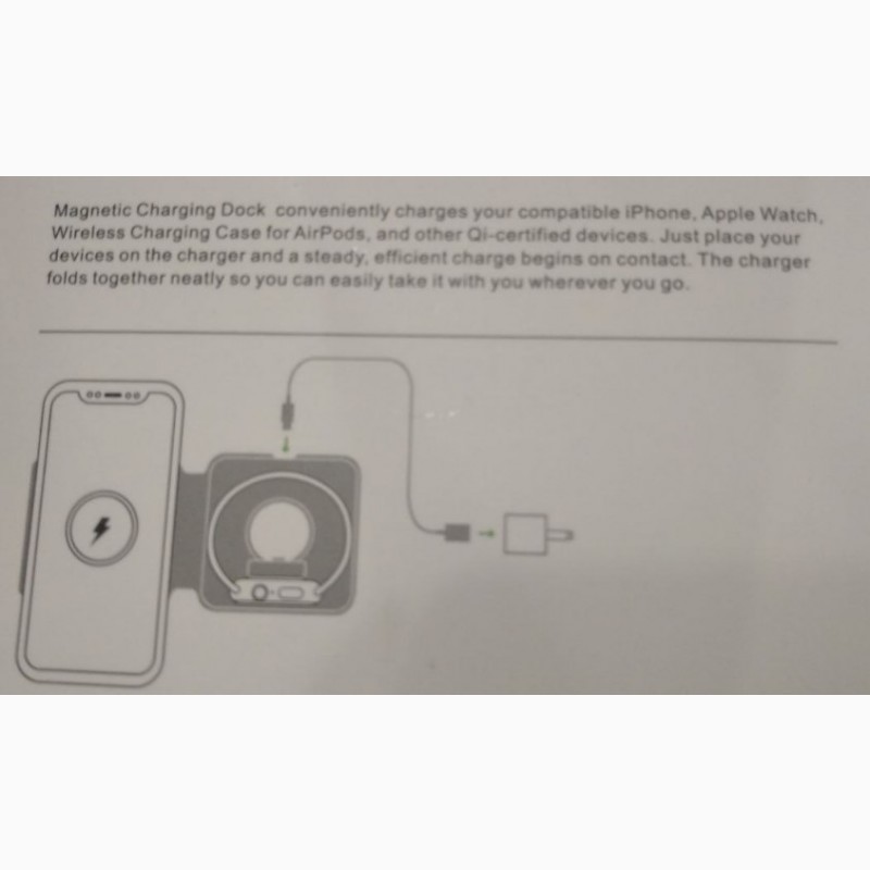 Фото 6. Беспроводная зарядка MagSafe Duo Charger Двойное беспроводное зарядное устройство Apple