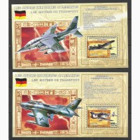 Продам марки Конго 2004 Авиация 19 Блоков
