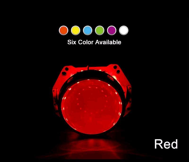 Фото 7. Кольца светодиодные автомобильные красные