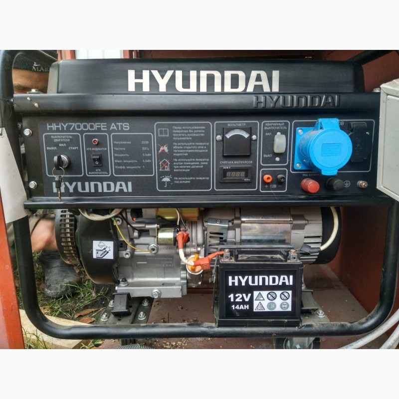 Фото 2. Бензиновые генераторы Hyundai