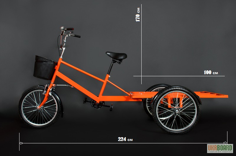 Фото 8. Велосипед трёхколёсный для взрослых