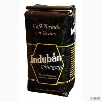 Продам доминиканский кофе в зернах Induban Gourmet (Индубан Гурман), 453,6 г.