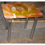 Стеклянные столы с фотопечатью от производителя. Скидки
