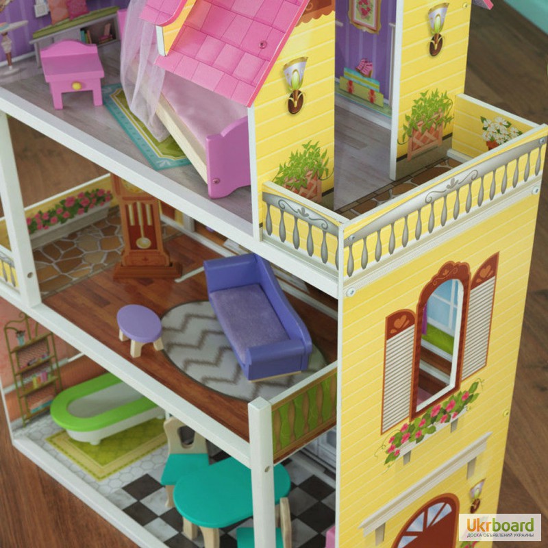 Фото 7. Игровой кукольный домик для барби KidKraft Florence