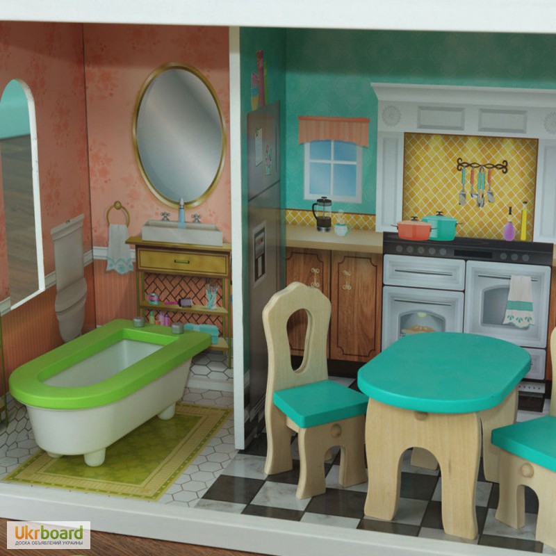 Фото 9. Игровой кукольный домик для барби KidKraft Florence