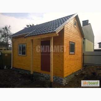Лофт-домик деревянный, каркасный дачный дом