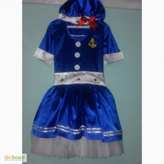 Продам костюм морячки для девочки 4-6 лет