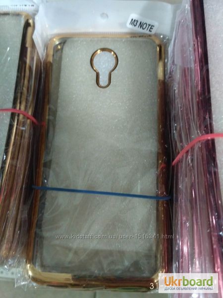 Фото 19. Чехол со стразами на Meizu M3 Note, защитное стекло
