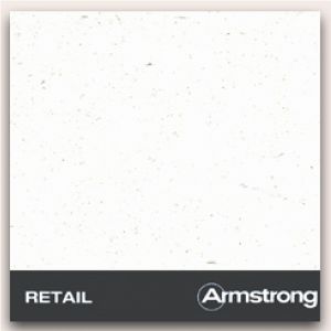 Плита RETAIL Plain 600*600*12мм/14мм|подвесной потолок Armstrong