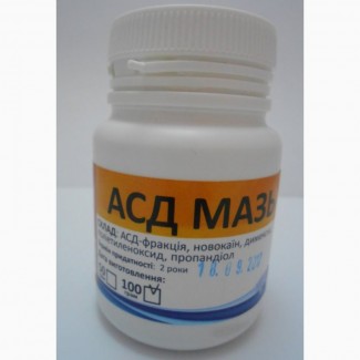 АСД - мазь (100г), Укрветбиофарм