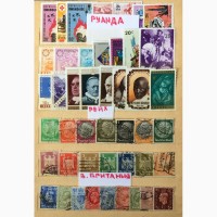 Альбом с марками Старый мир более 900 марок конец 19 го начало 20 веков