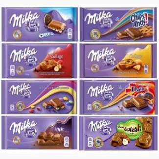 Пакування шоколадок Мілка у Польщу