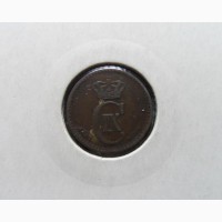 ДАНИЯ 1 эре 1891 год !!! монета в холдыре
