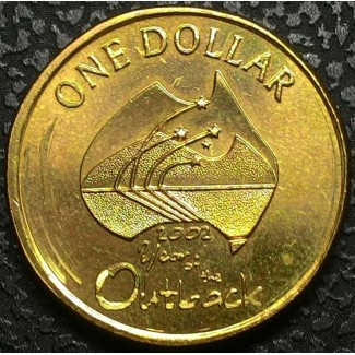 Австралия 1 доллар 2002 год ОТЛИЧНОЕ СОСТОЯНИЕ