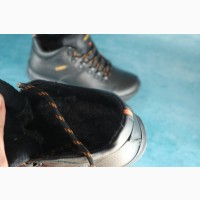 Ботинки мужские Anser 130 черные (натуральная кожа, зима)