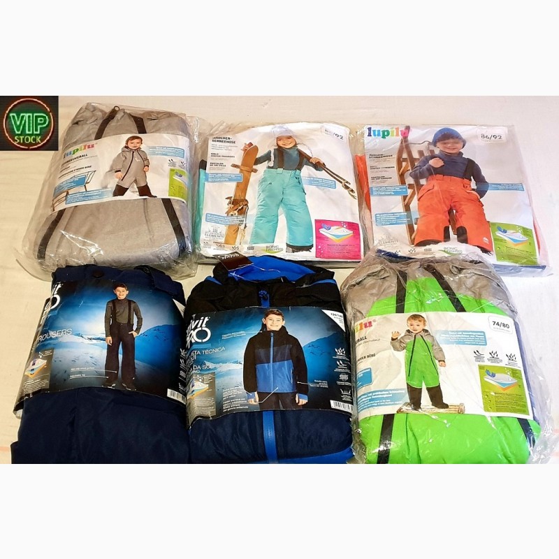 Фото 5. Детские горнолыжные термо куртки и комбинезоны фирмы Lupilu и Crivit PRO